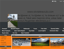 Tablet Screenshot of kevserhavuzu.com
